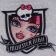 Monster High Draculaura machine embroidery