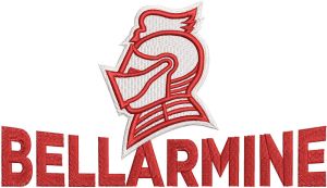 Bellarmine Knights primary logo embroidery design