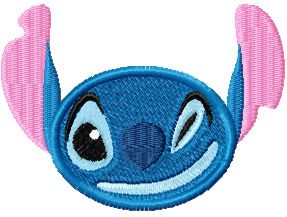 Stitch Smile Winks machine embroidery design