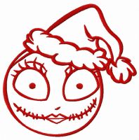 Sally X-mas mood embroidery design