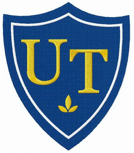 University of Toledo logo machine embroidery design