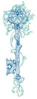 Air key embroidery design
