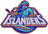 New York Islanders logo 2 embroidery design