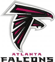 Atlanta Falcons Logo embroidery design