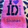One direction embroidered on  towel