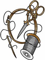 My loving hobby embroidery design