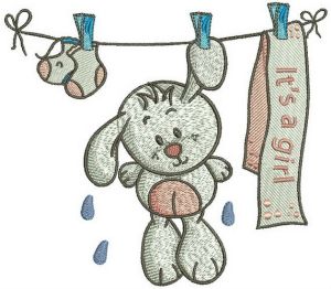 It's a girl 2 embroidery design