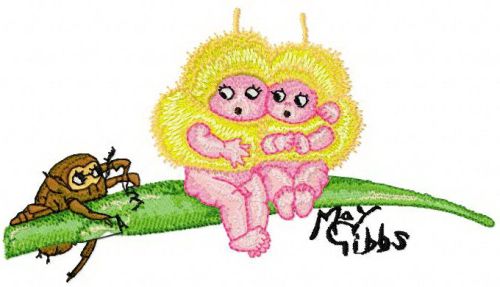We are afraid of this beetle 2 machine embroidery design
