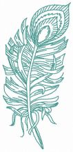 Feather 44 embroidery design