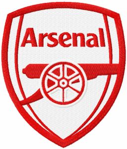 Arsenal red color logo