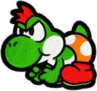 Yoshi  embroidery design