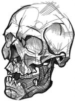 Greascale sketching scull