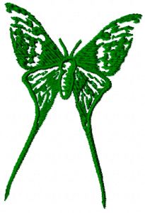 Butterfly embroidery design