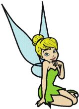 Tinkerbell 28 embroidery design