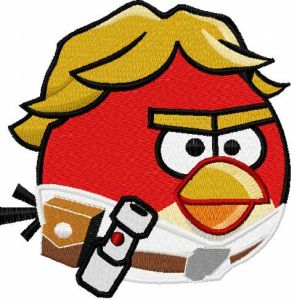 Angry Birds Star Wars Luke 2 embroidery design