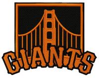 San Francisco Giants logo 2 embroidery design