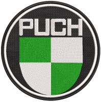 Push logo embroidery design