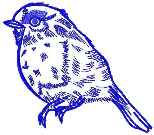 blue bird free embroidery design 2