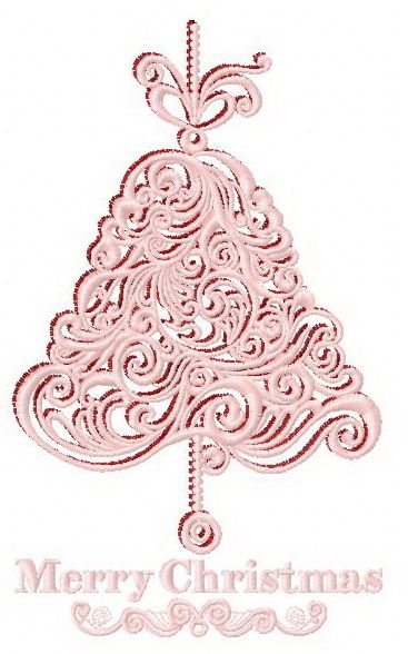 Christmas bell 2 machine embroidery design