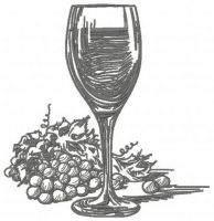 Red wine 3 embroidery design