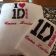 One direction design on embroidered bath towel