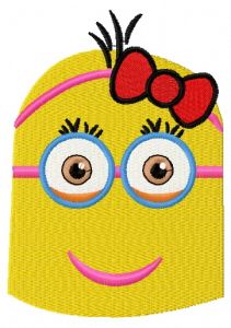 Minion fairy 2 embroidery design
