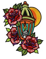 A light to guide me 2 embroidery design