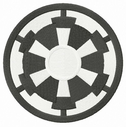 Star Wars Galactic Empire machine embroidery design 