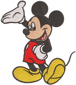 Wonderful Mickey Mouse embroidery design