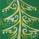 Christmas Tree free machine embroidery design