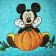 Mickey Halloween embroidery design