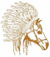 Stay wild 3 embroidery design