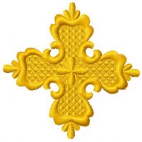Orthodox cross 2 free embroidery design