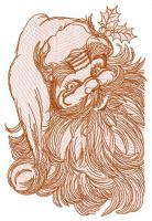 Santa Claus 4 embroidery design