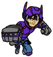 Big Hero 6 embroidery design