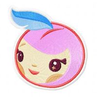 Tokidoki Apple  embroidery design