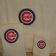 Embroidered Chicago Cubs Logo classic design on towel