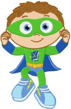 Super Why 2 embroidery design