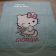 Hello Kitty Angel   design on towel embroidered