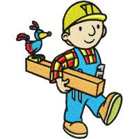 Bob the Builder 4  embroidery design