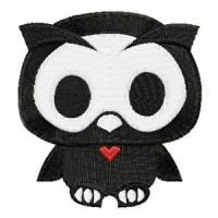 Skelanimals Oliver embroidery design