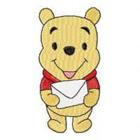 Pooh mini 1 embroidery design