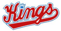 Sacramento Kings logo 2 embroidery design