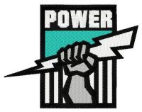 Port Adelaide Football Club logo embroidery design