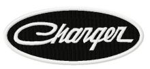 Charger logo embroidery design