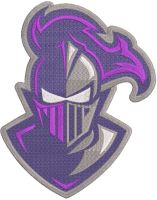 Furman Paladins secondary logo embroidery design