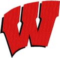 Wisconsin Badgers Logo embroidery design