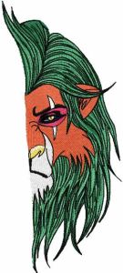 Scar 2 embroidery design