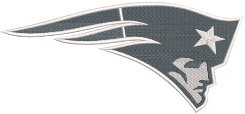 New England Patriots Helmet Logo 2025 embroidery design