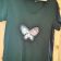 Woman's t-shirt with fantastic butterfly free design